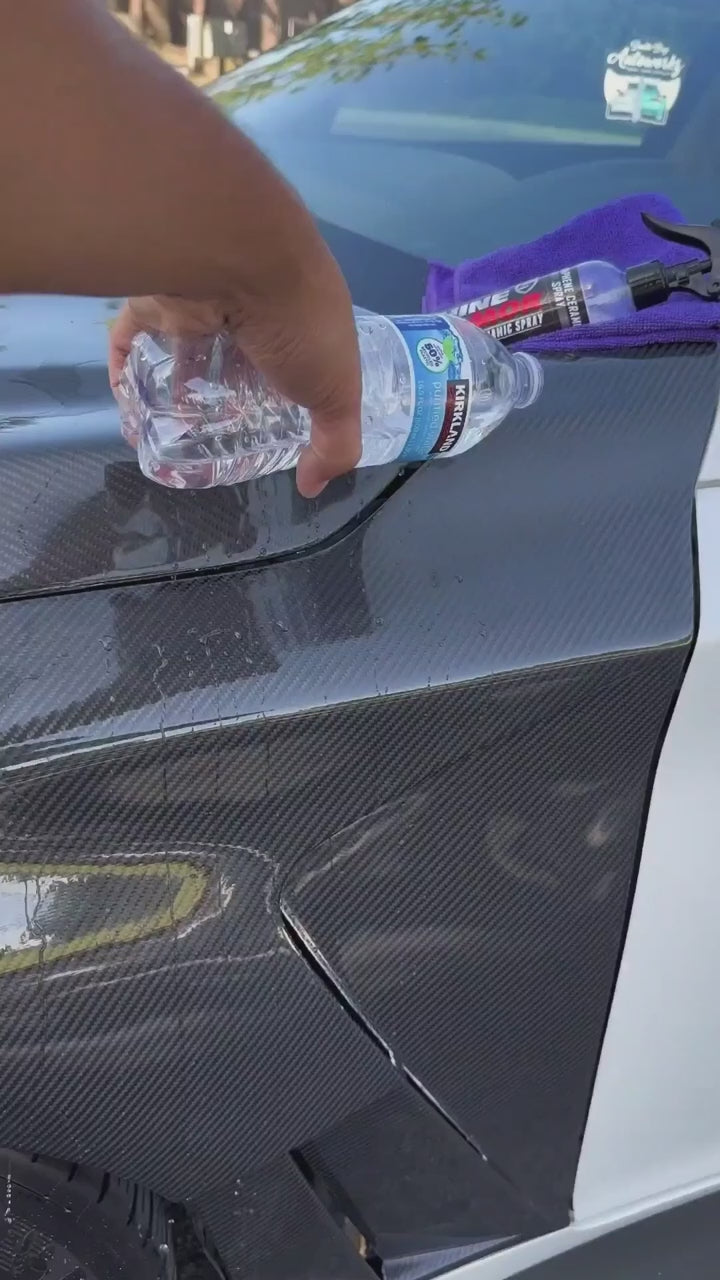 Hand Spray Wax Microplated Crystal Car Coating Agent Spray Purple Coating Spray